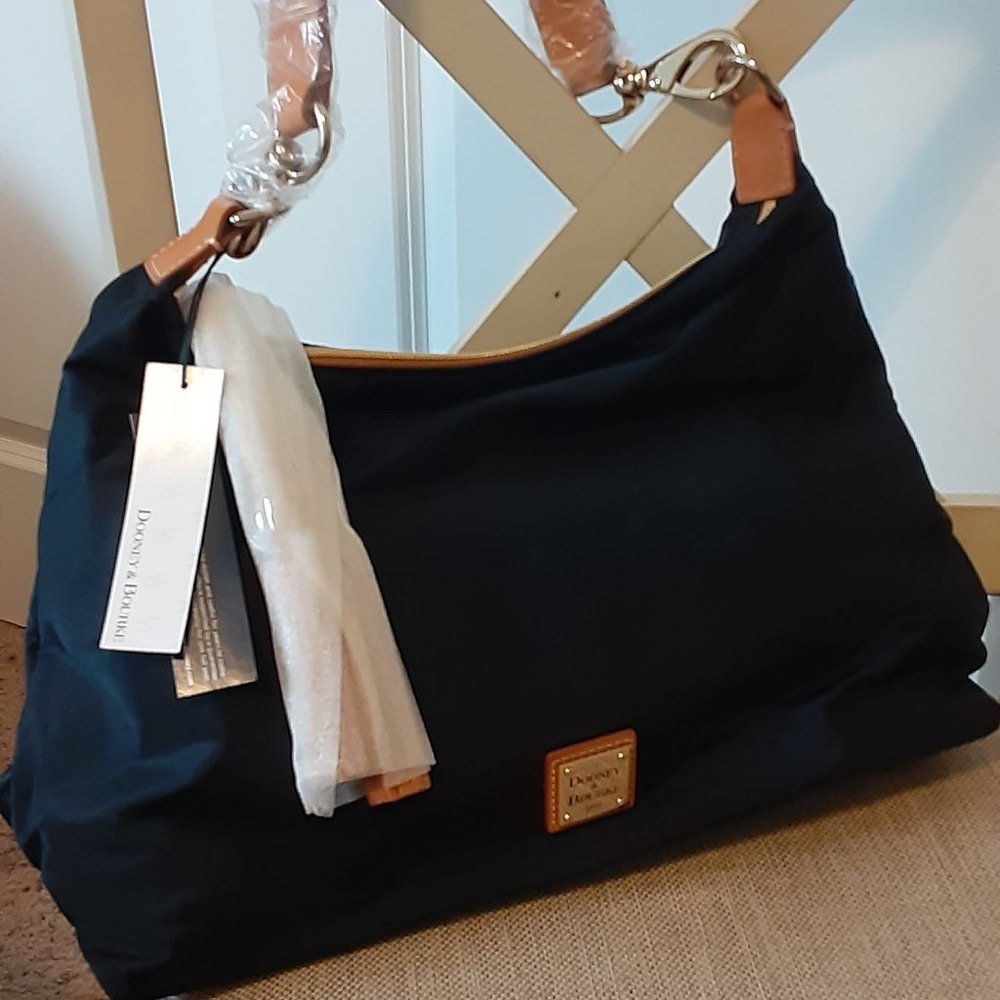 Vintage Nylon Hobo Handbag - Juliette